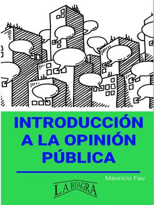 cover image of Introducción a la Opinión Pública